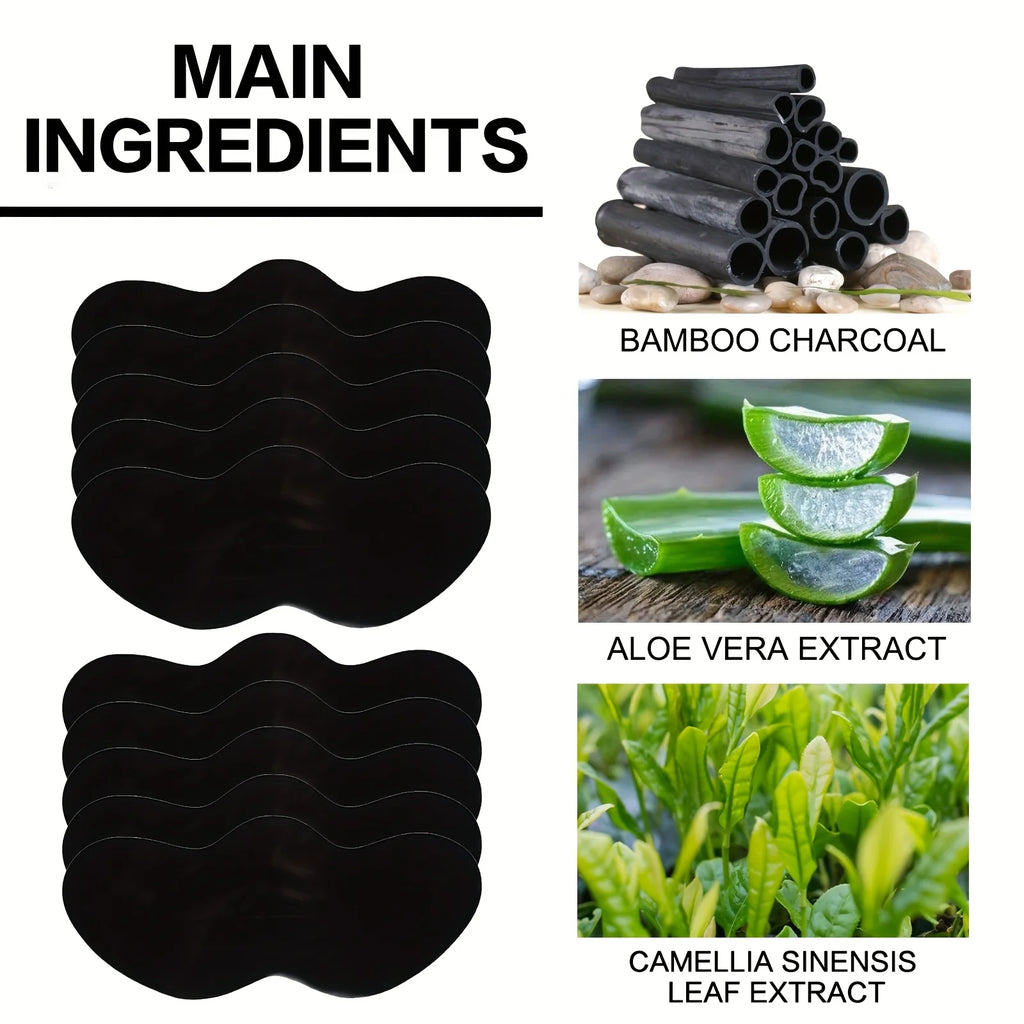 10/20/50/100 Unidades de Adesivos para Limpeza Profunda dos Poros e Cravos do Nariz - Ferramenta de Limpeza Facial