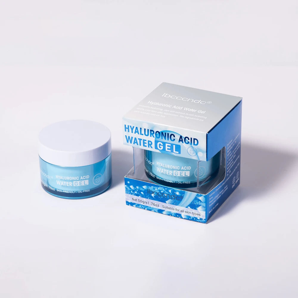 Gel-creme hidratante facial com ácido hialurônico Hydro Boost para hidratar e suavizar a pele.