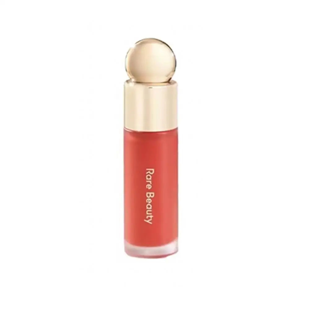 Blush Líquido Selena da Rare Beauty: Naturalmente radiante, de longa duração, com acabamento luminoso e textura leve, ideal para todos os tipos de pele.