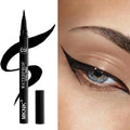 Quick-dry Eyeliner Pencil - Toque leve, ótima pigmentação, resistente a água, alta duração, pincel com ponta macia