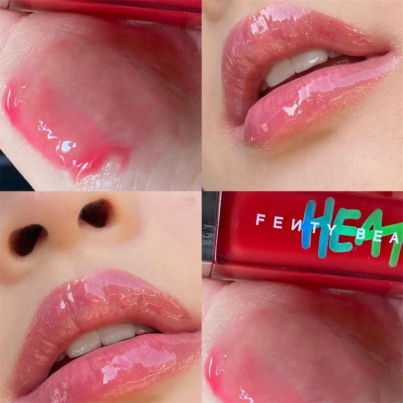 Batom FENTY BEAUTY Lip Balm de longa duração com glitter e brilho, hidratante e que dá volume aos lábios.