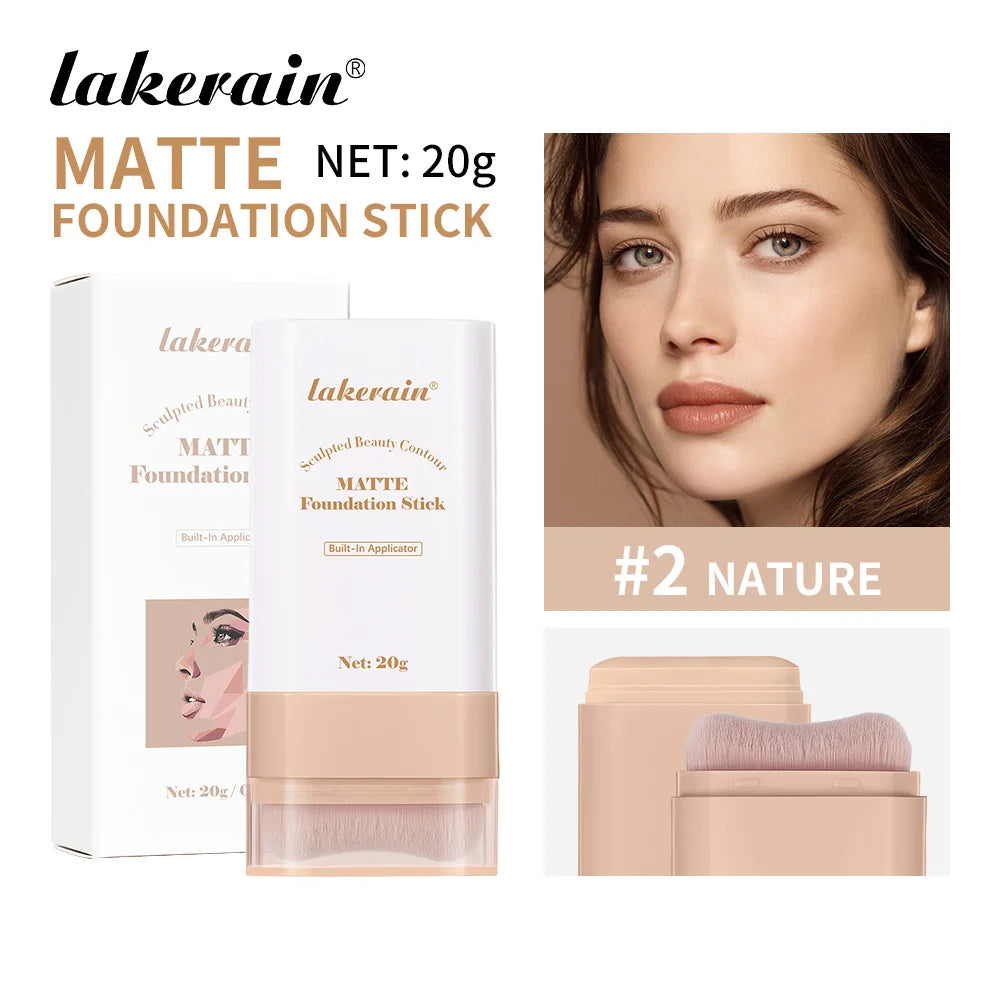 Base Lakerain Stick - Boa cobertura, resintente a água, acentua bem na pele, alta durabilidade
