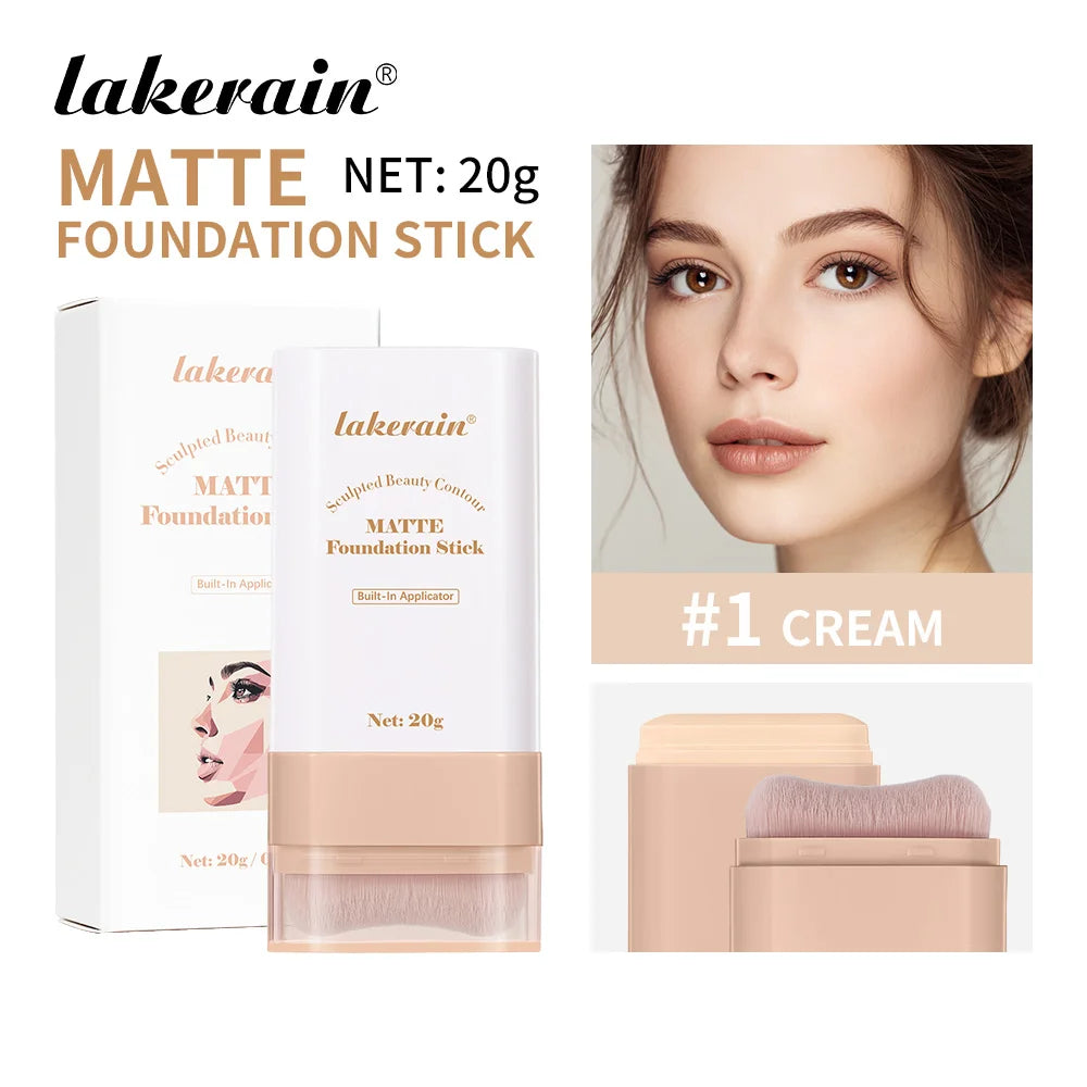 Base Lakerain Stick - Boa cobertura, resintente a água, acentua bem na pele, alta durabilidade