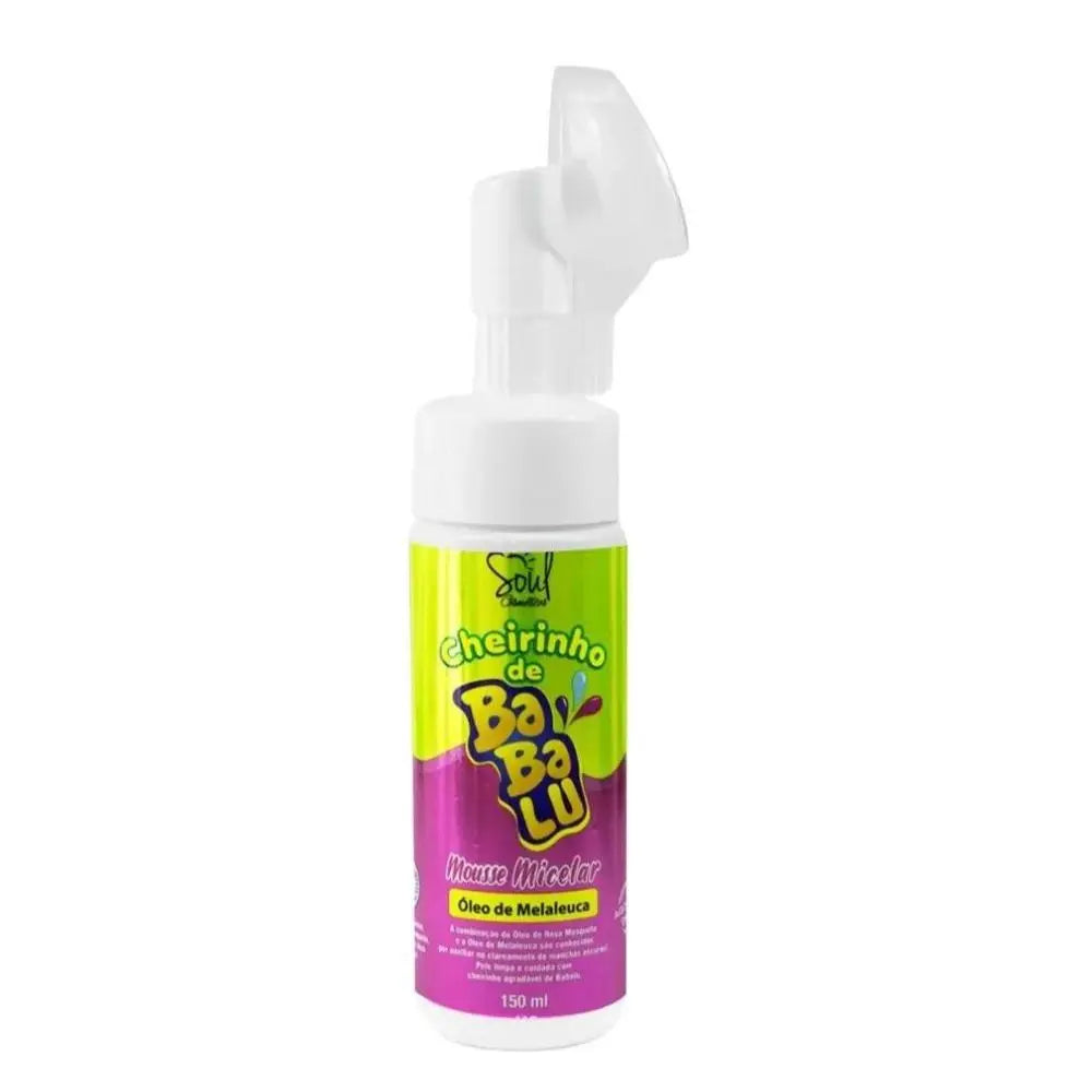 Mousse Micelar de Limpeza Facial com Aroma de Babalu Soul Cosmetics
