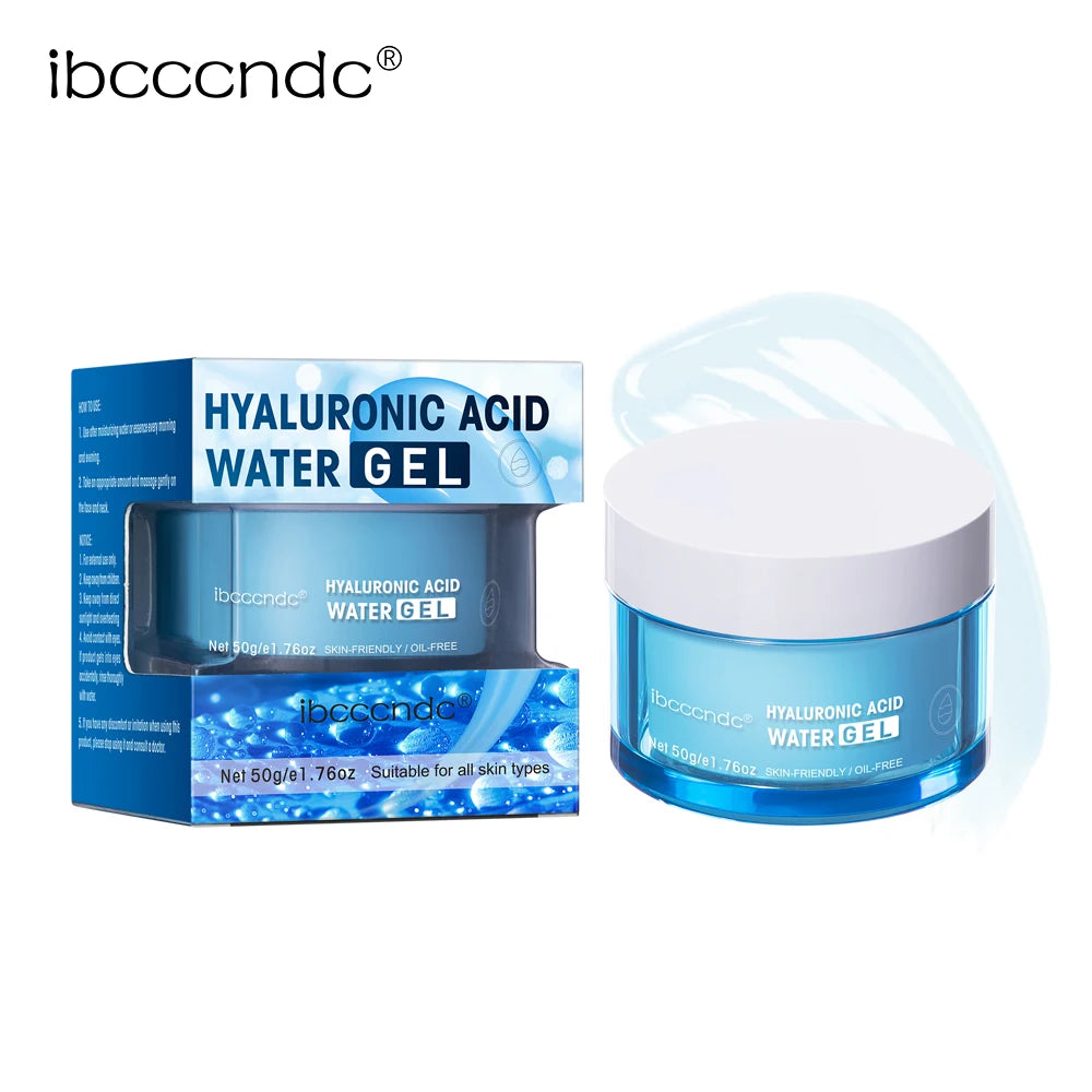 Gel-creme hidratante facial com ácido hialurônico Hydro Boost para hidratar e suavizar a pele.