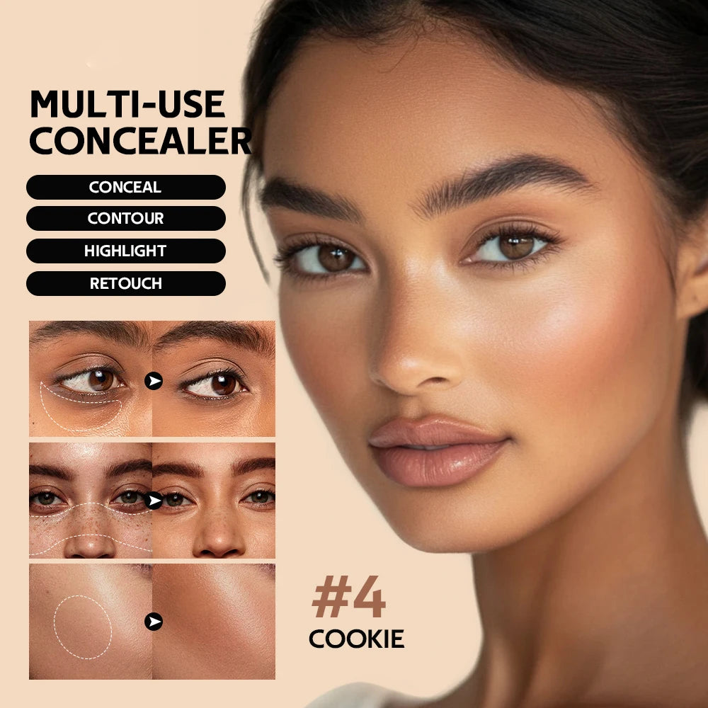 Base Líquida Lakerain - Alta cobertura, proteção solar, fácil aplicação, resiste a suor, hidrata, boa duração, efeito glow na pele