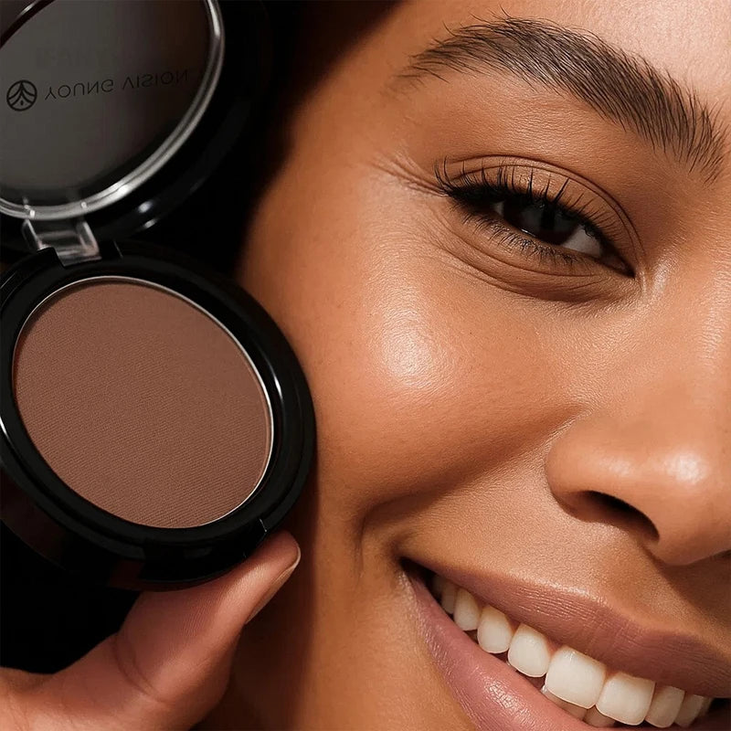 Paleta  de contorno e bronzerYoung Vision - Não mancha, alta pigmentação, fácil de espalhar, resistente a água e suor