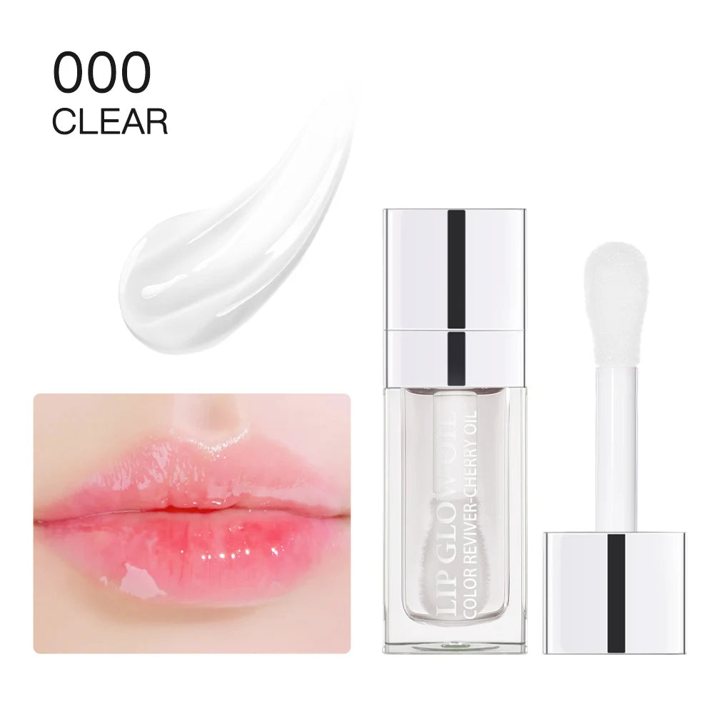 Bálsamo Labial Hidratante Original, Óleo Labial, Brilho Labial, Cuidado com os Lábios, Benefícios para Lábios Volumosos e Esfoliantes