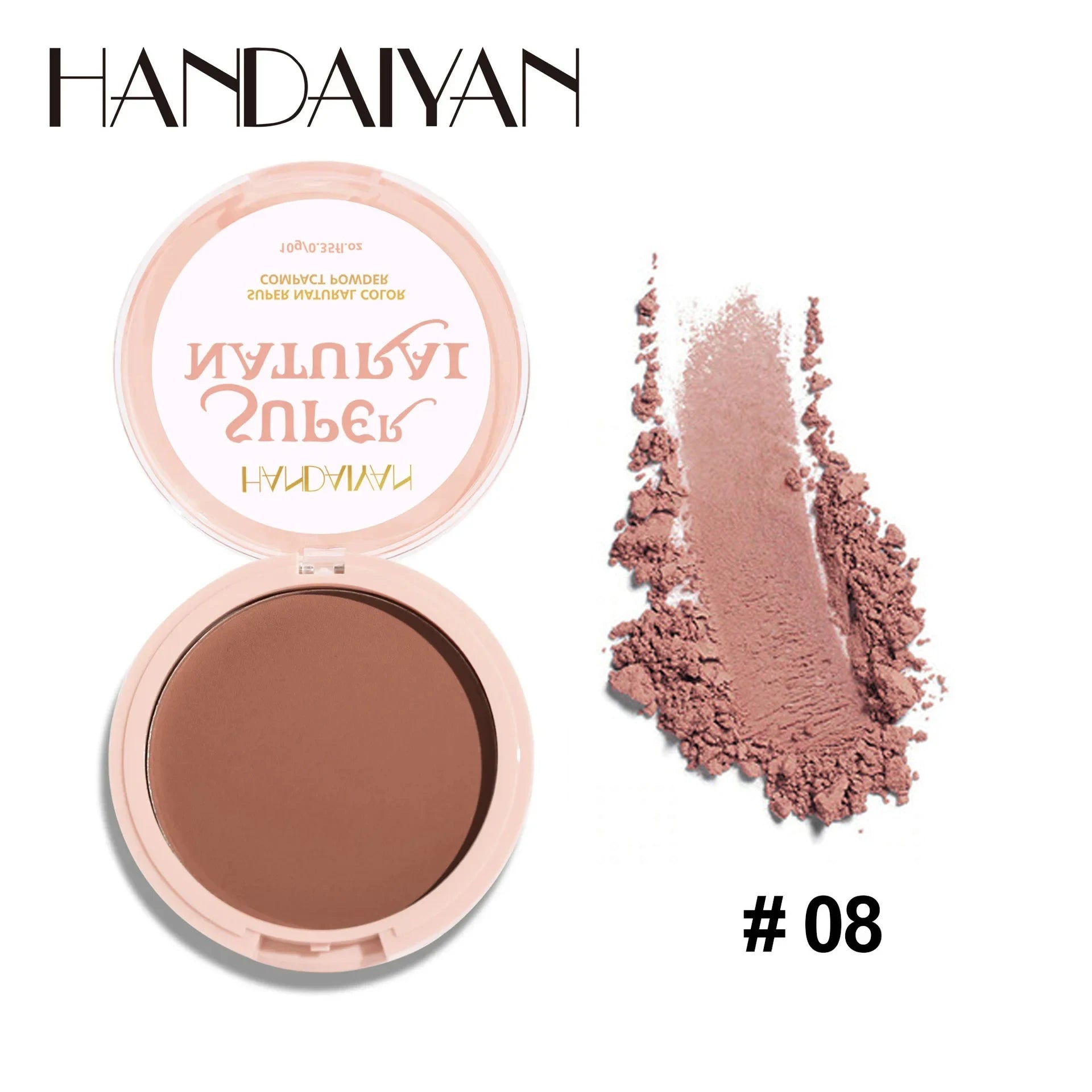 Pó compacto facial matte com controle de oleosidade por 24 horas e acabamento natural.