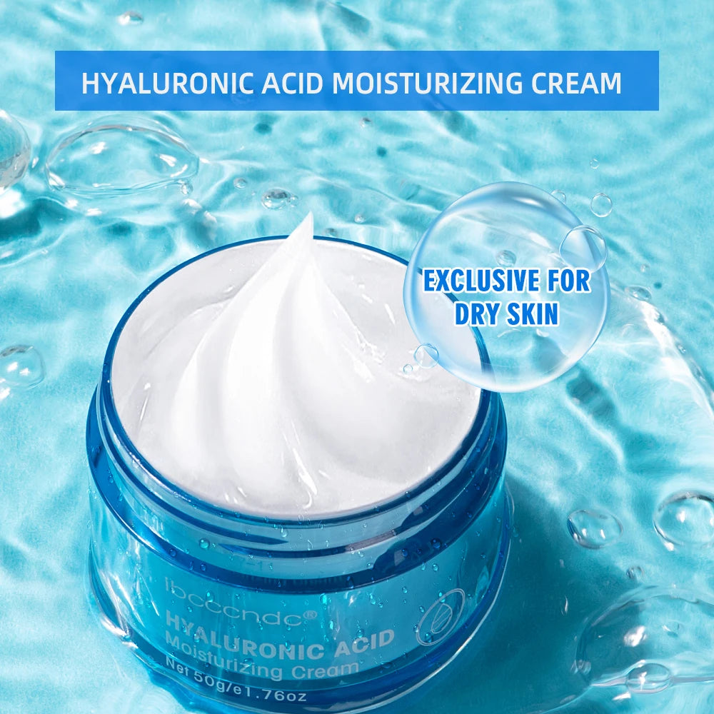 Gel-creme hidratante facial com ácido hialurônico Hydro Boost para hidratar e suavizar a pele.