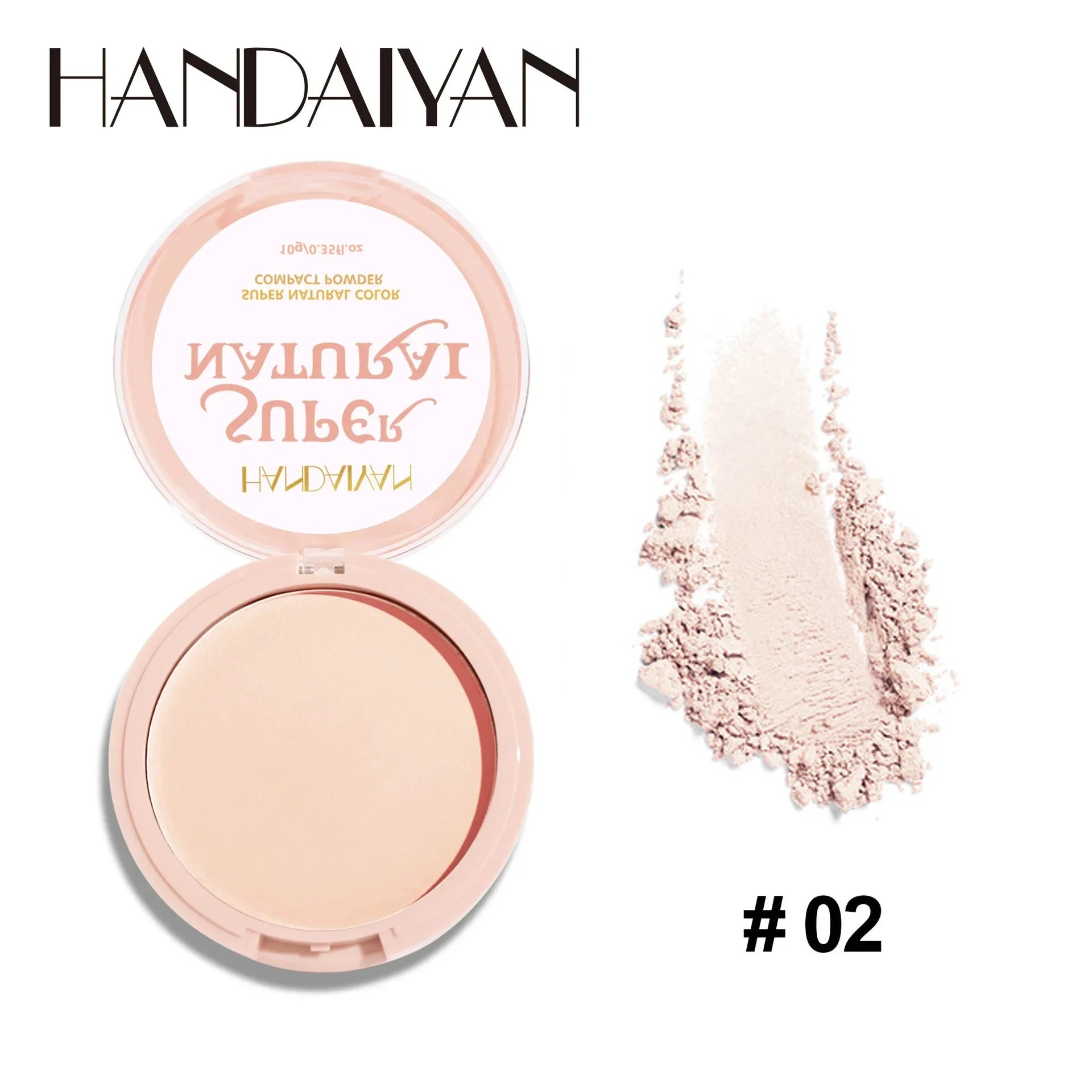 Pó compacto facial matte com controle de oleosidade por 24 horas e acabamento natural.