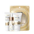 Conjunto de 3 peças LAIKOU Vitamina C 24K Golden Sakura para cuidados com a pele: creme facial e sérum.