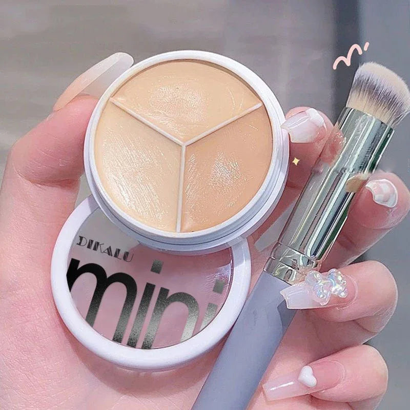 Corretivo Dikalu Mini - Resistente a água e ao suor, acabamento natural, ótima cobertura para acne e manchas